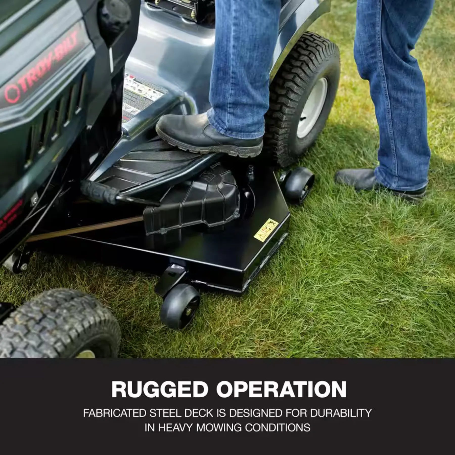 Super Bronco XP 50 in. Fabricated Deck 24 HP V-Twin Kohler 7000 Series Engine Hydrostatic Drive Gas Riding Lawn Tractor